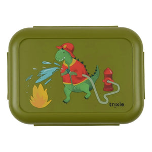 Trixie - Yemek Kutusu Klipsleri İtfaiyeci Bay Dino | Yeşil