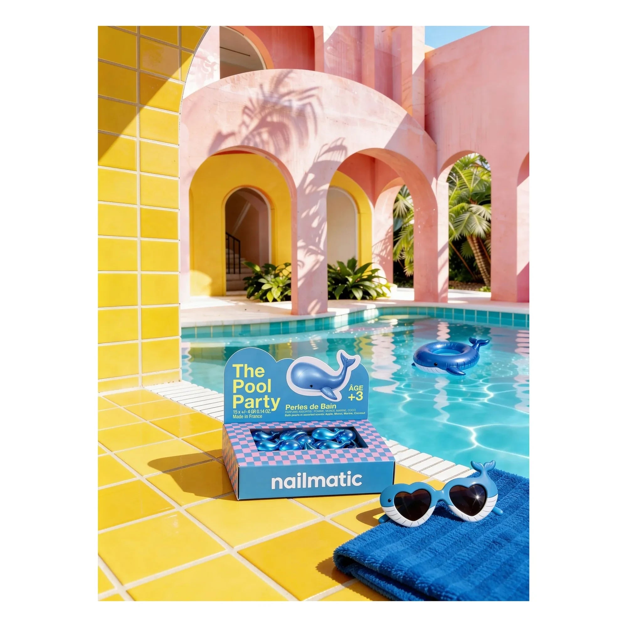 Nailmatic Kids - Cuentas de baño Animagic