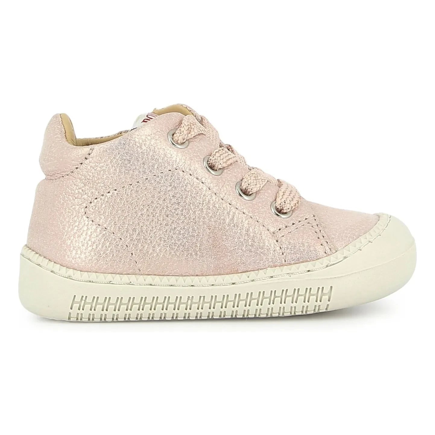 Pom d'Api - Botas con purpurina Yaka Walk | Rosa empolvado