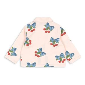 Konges Sløjd - Chaqueta de algodón orgánico Frankie Cherries | Rosa