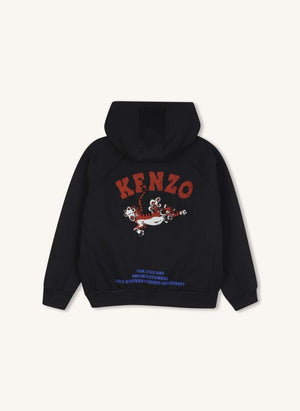 Kenzo - Kenzo Tigres Sudadera con cremallera | Azul noche