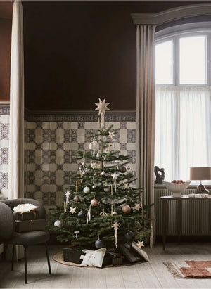 Ferm Living - Bola decorativa con efecto mármol - Set de 4