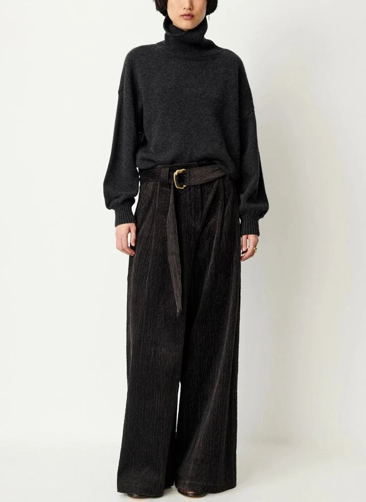Sessùn - Pantalón Rivel de algodón | Negro