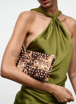 Staud - Muse Clutch Bolso | Amarillo Salvaje