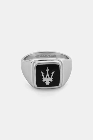 Anillo de sello metálico para hombre MASERATI ICONIC