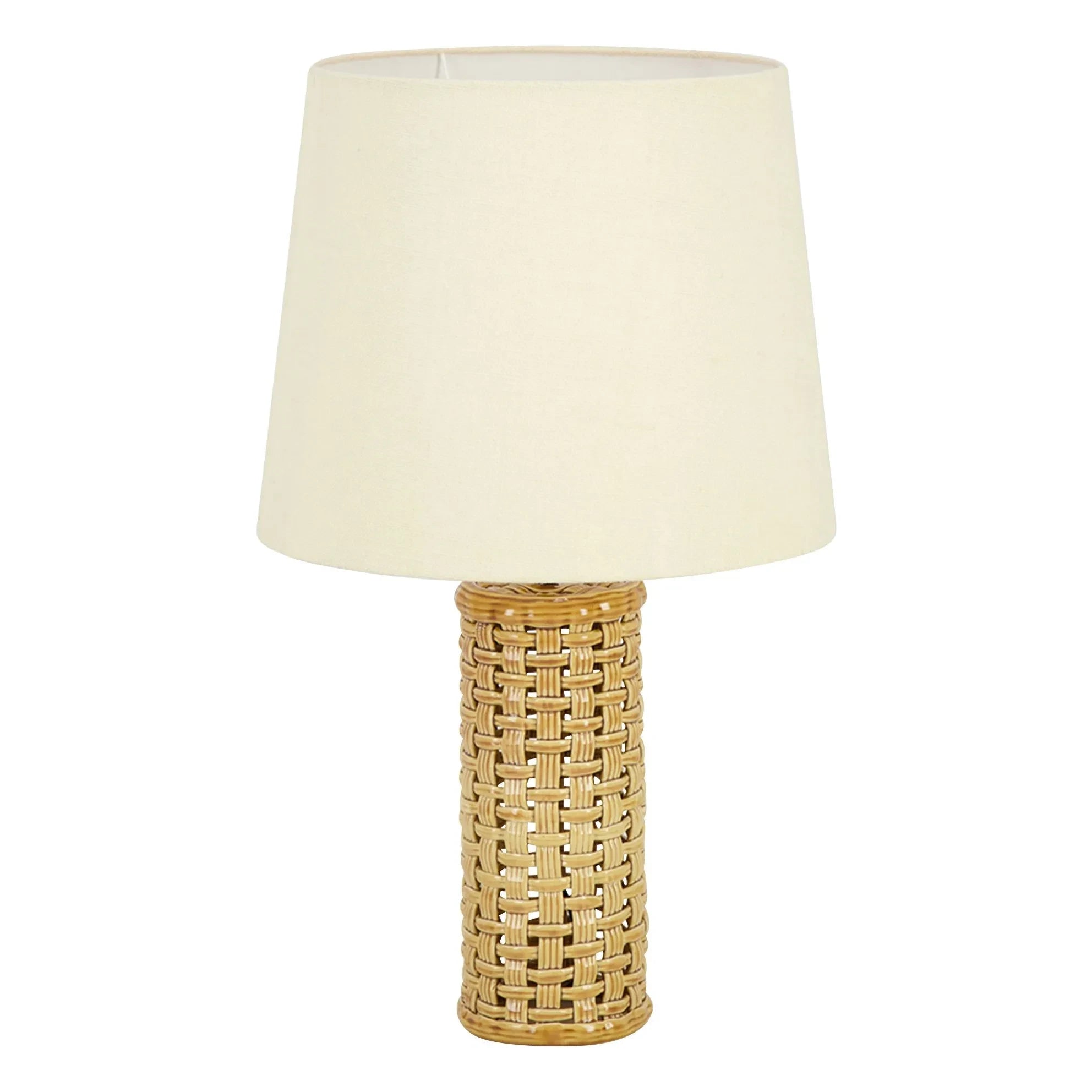 House of Capricorn - Base de lámpara de cerámica Cesta | Beige