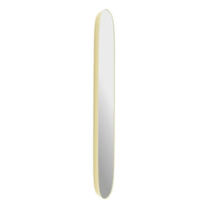 Muuto - Espejo enmarcado 118x44.5 cm | Amarillo pálido
