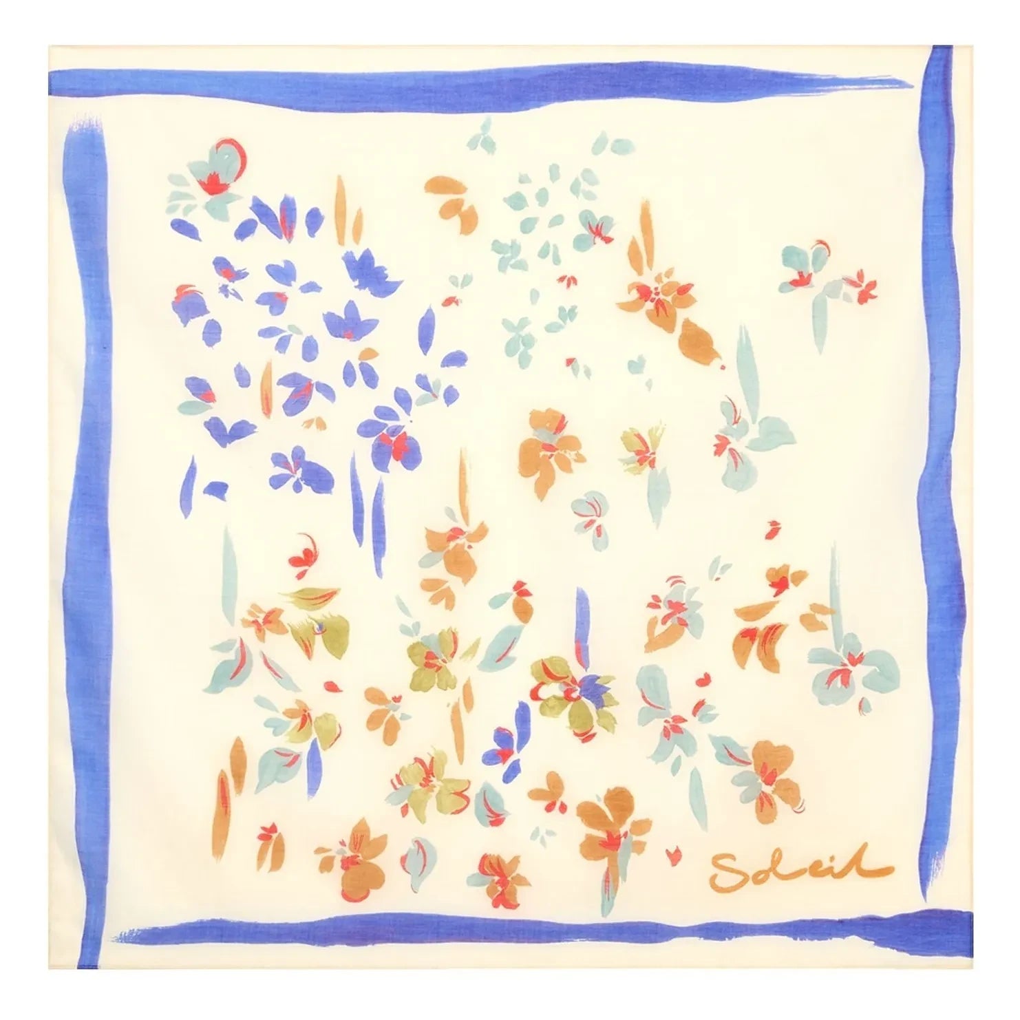 Soleil Soleil - Pañuelo de algodón orgánico Posy | Beige