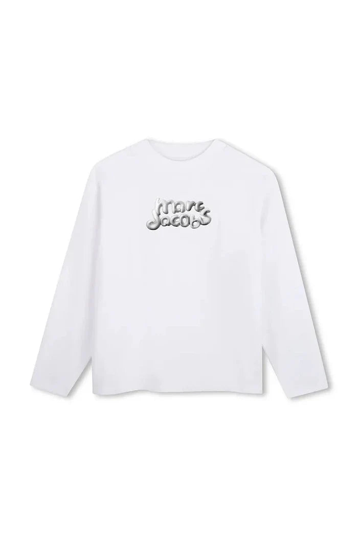 Blusa de algodón de manga larga para niños