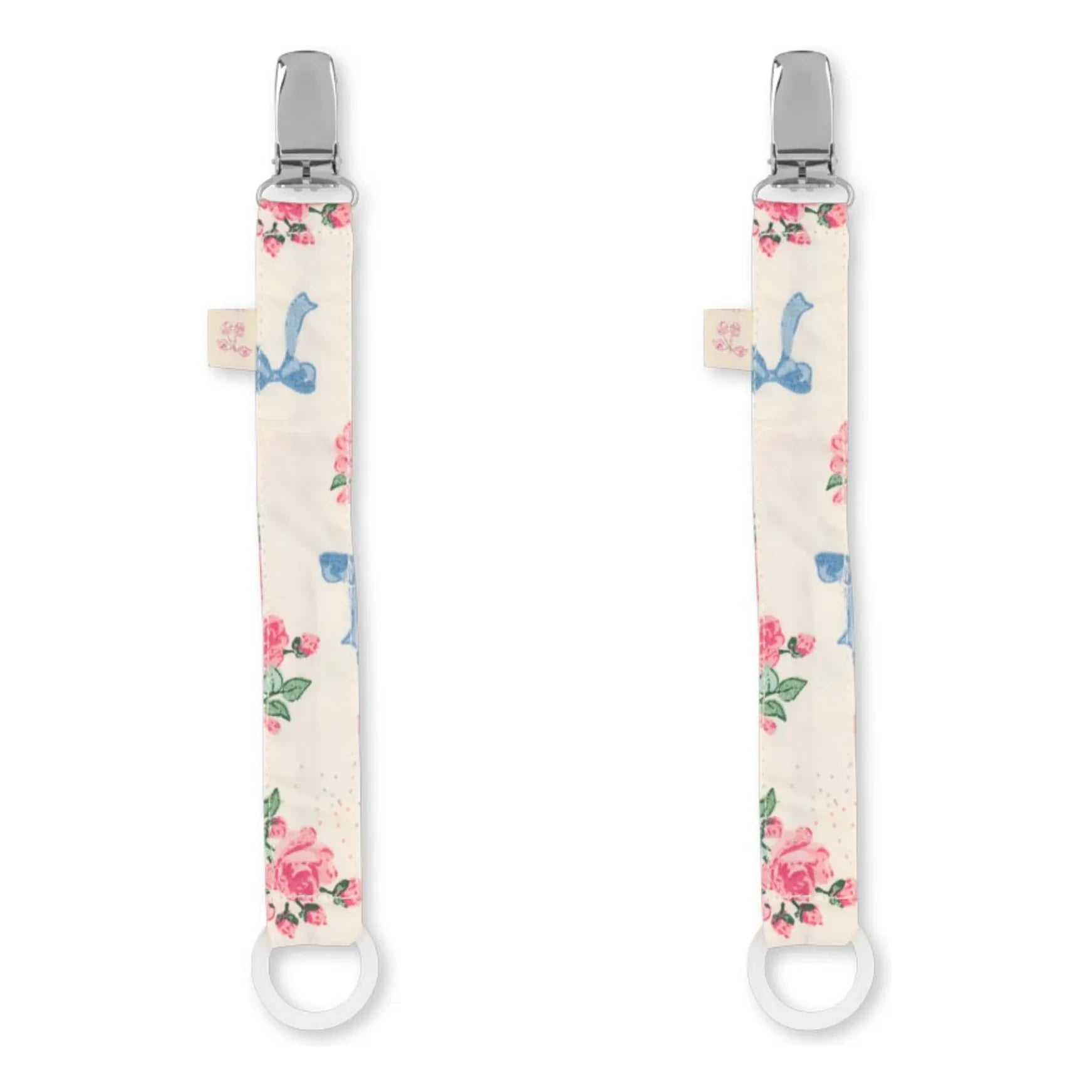Konges Sløjd - Clips para chupete Bella Rosita - Set de 2 | Rosa