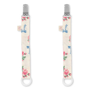 Konges Sløjd - Clips para chupete Bella Rosita - Set de 2 | Rosa
