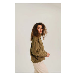 Sacrécoeur - Lise Chaqueta de cuero | Caqui