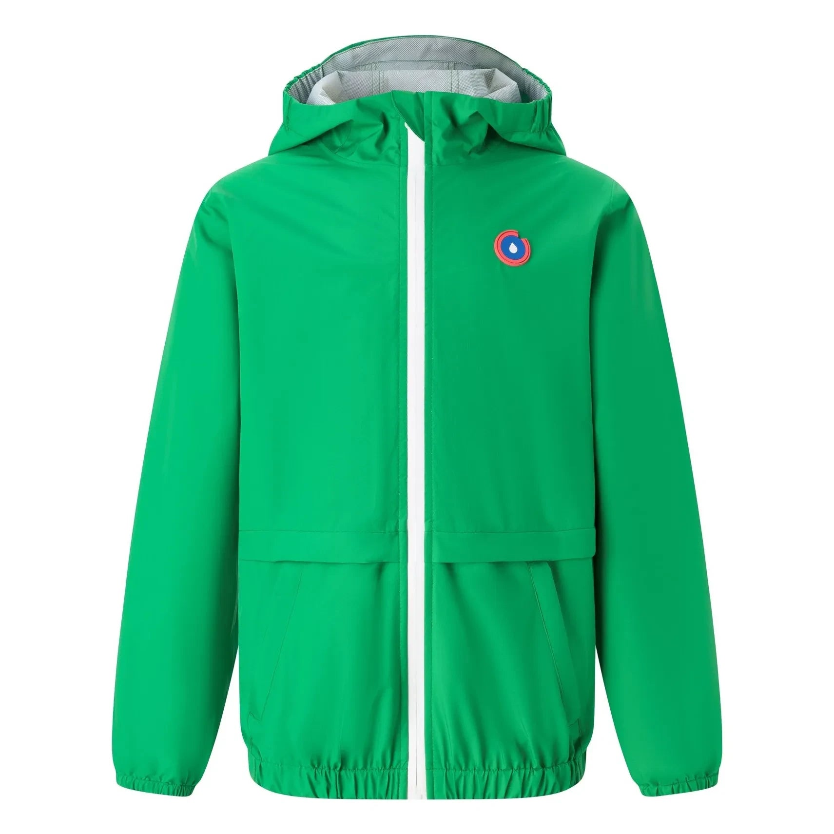 Chaqueta cortavientos Flotte - Bastille impermeable de fibra reciclada | Verde