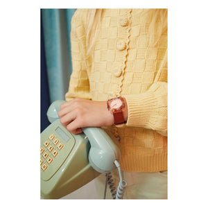 Mini Kyomo - Reloj 1987 | Rosa Pálido