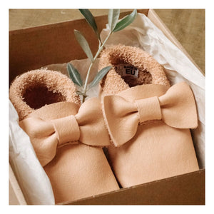 Baobaby - Zapatillas de nudo | Rosa beige