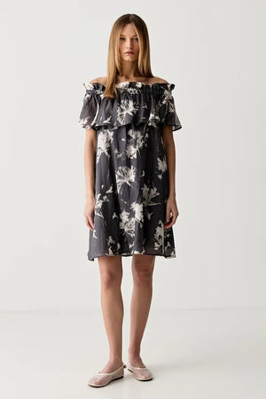 Vestido sin hombros de Marc O'Polo