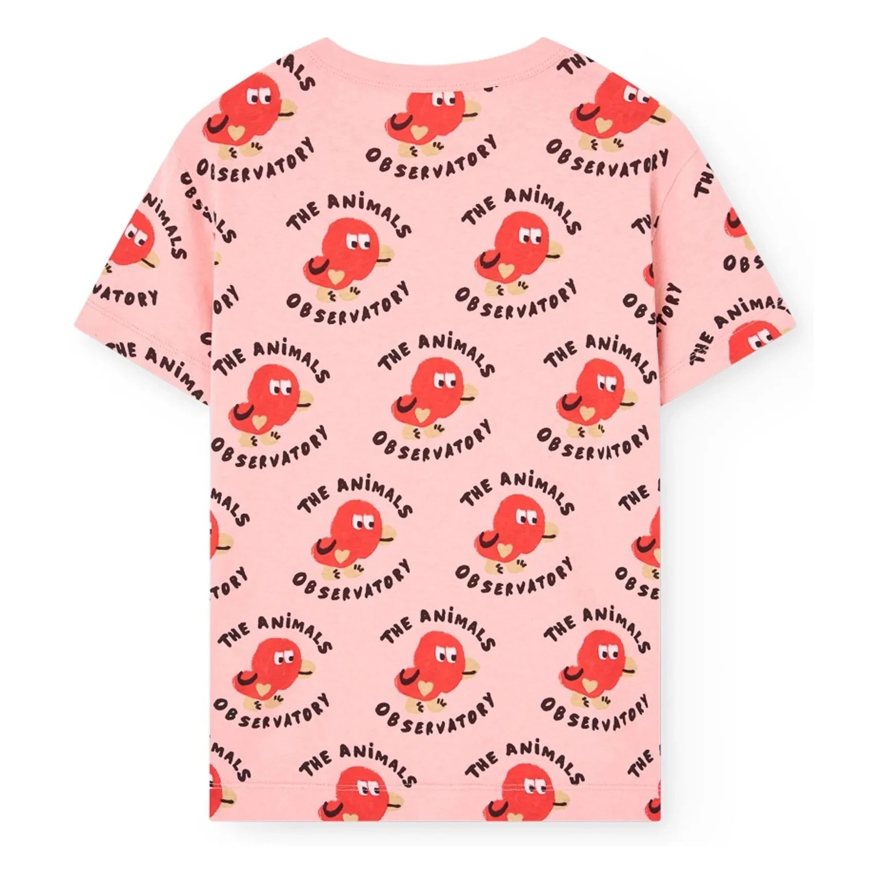 The Animals Observatory - Camiseta Rooster Chicks de algodón orgánico | Rosa