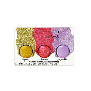 Inuwet - Set de Tres Esmaltes de Uñas Rainbow