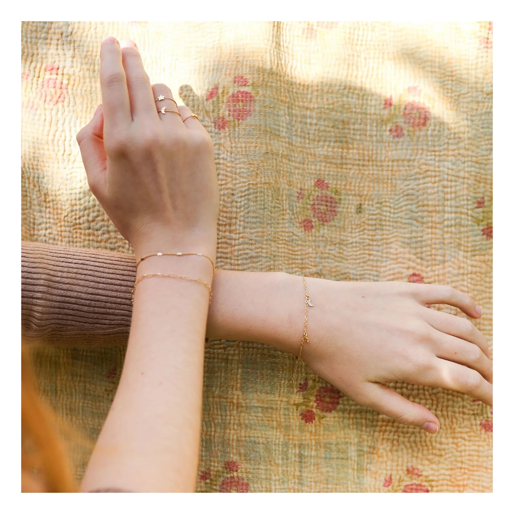 Adorabili - Pulsera Corazón Cadena | Oro