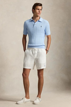 Polo Ralph Lauren Camiseta de algodón con cuello para hombre