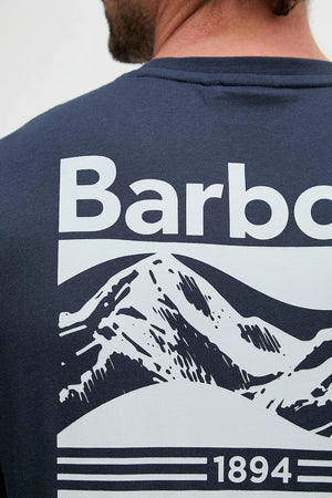 Camiseta de algodón para hombre Barbour Camber