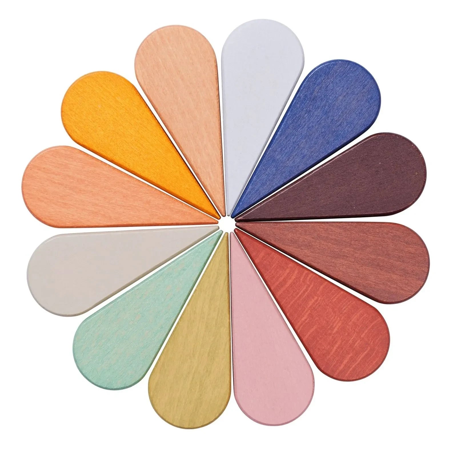 Ferm Living Kids - Bloques de madera Petal