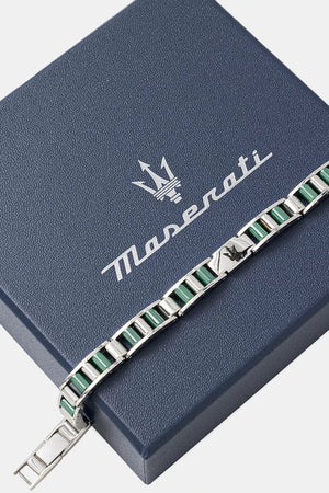 Pulsera de hombre MASERATI de acero inoxidable y CERÁMICA