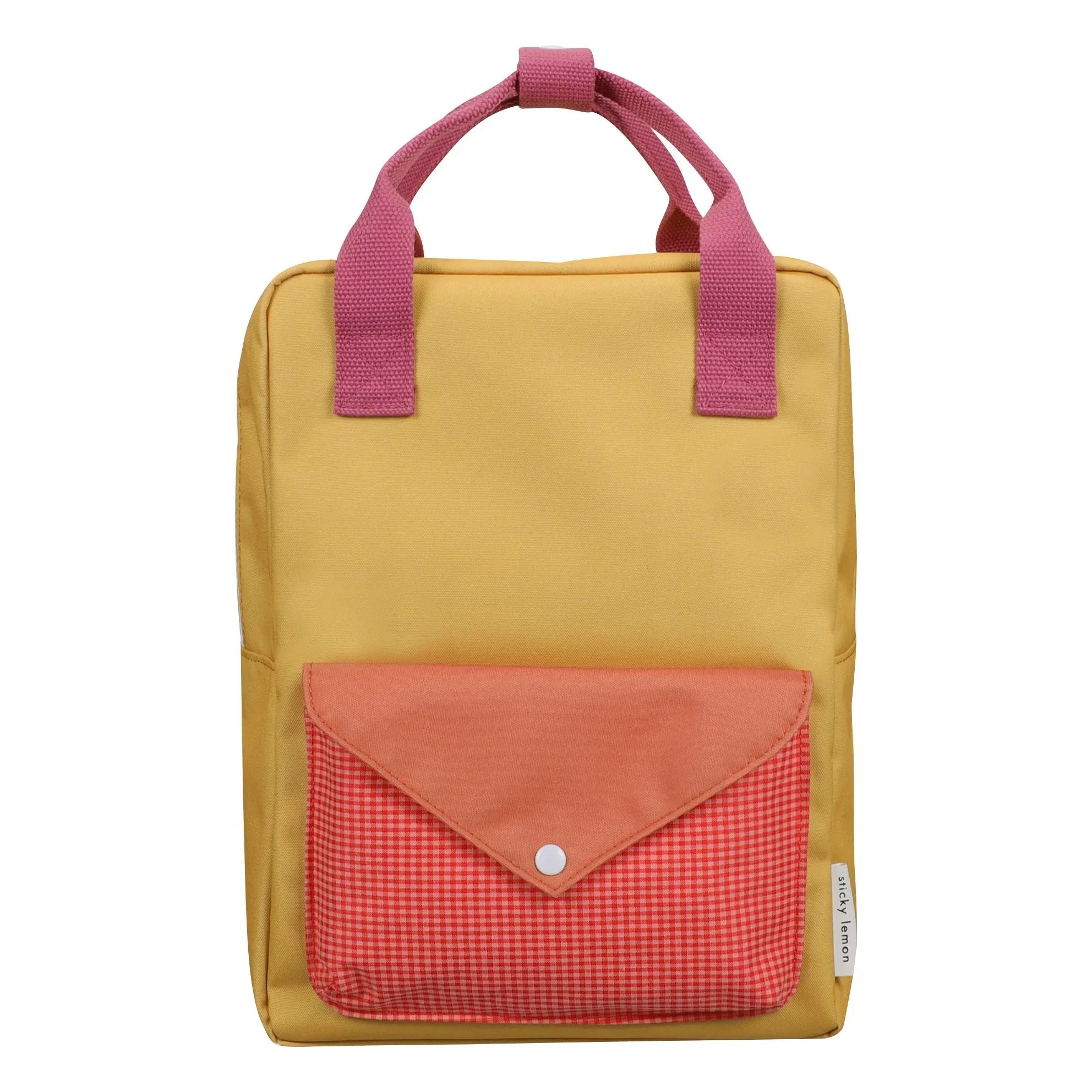Sticky Lemon - Mochila tipo sobre mediana | Amarillo