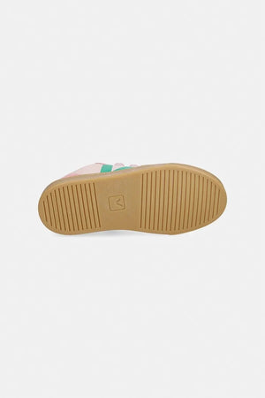 Zapatillas deportivas de cuero Veja Small V-90 para niños