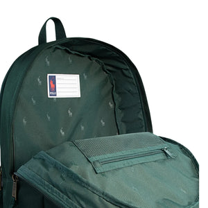 Ralph Lauren - Mochila con logo de fibra reciclada | Verde