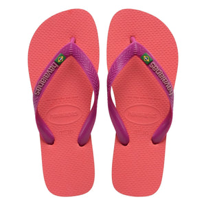 Havaianas - Chanclas Brasil Logo | Coral