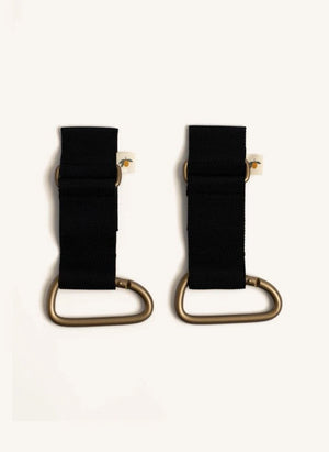 Konges Sløjd - Clips para Cochecitos de Bebé - Set de 2 | Negro