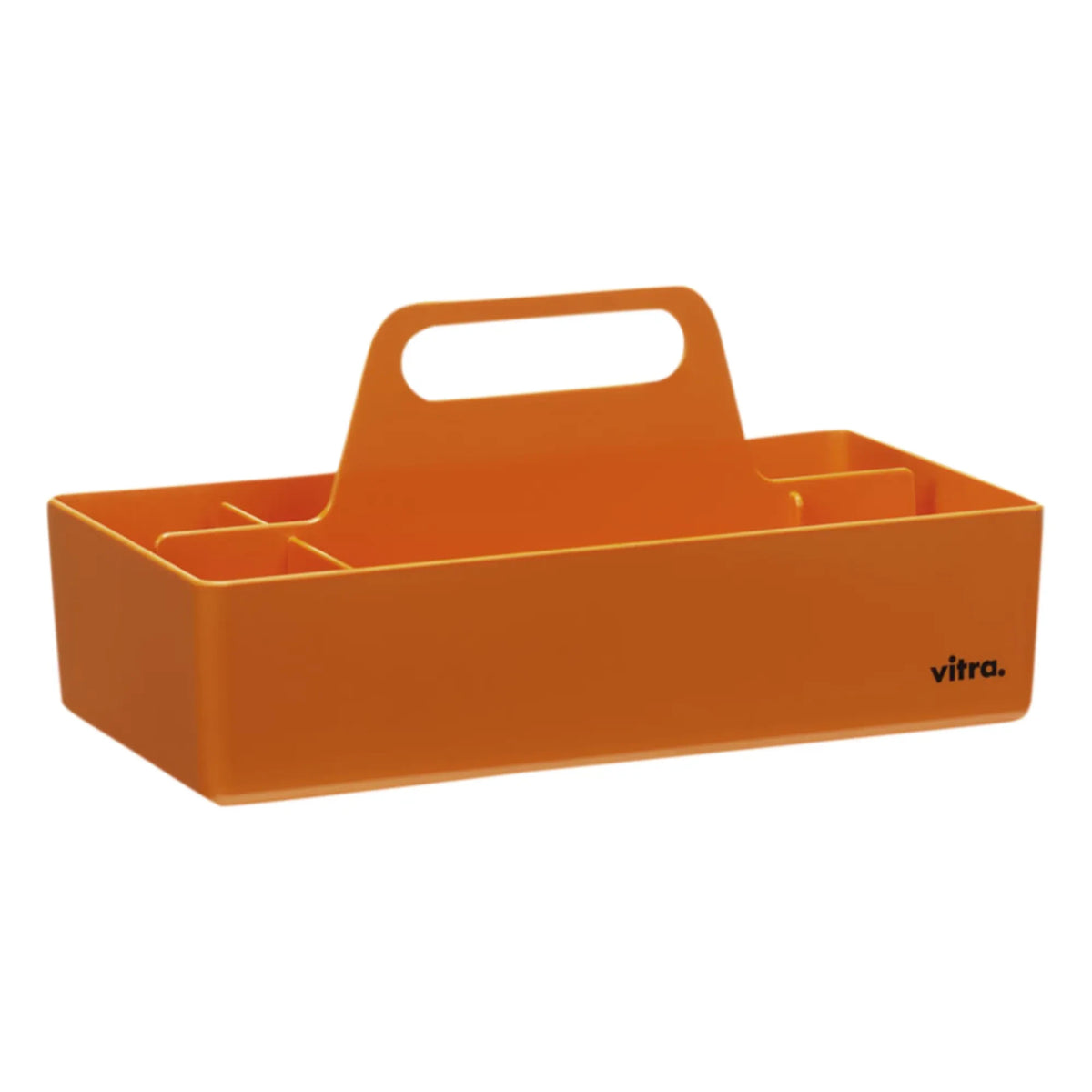 Vitra - Arik Levy | Caja de herramientas organizadora de plástico reciclado Tangerine