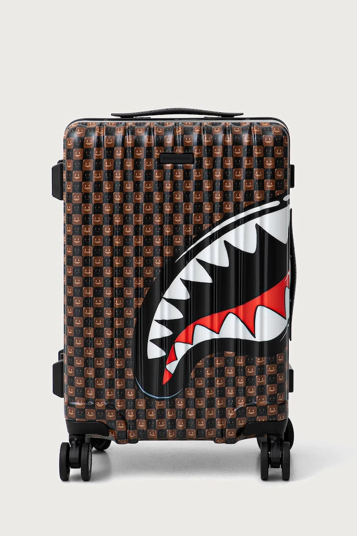 Sprayground - Maleta marrón Tiburones en París 910CL327NSZ