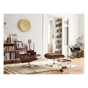 Vitra - Mesa auxiliar LTR - Base cromada - Charles & Ray Eames, 1950 | Roble