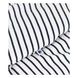 Petit Bateau - Mono largo con capucha | Azul marino