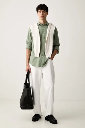 Camisa de algodón Polo Ralph Lauren para hombre