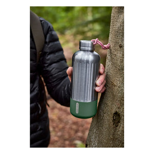 Black + Blum - Botella de Acero Inoxidable en L | Caqui