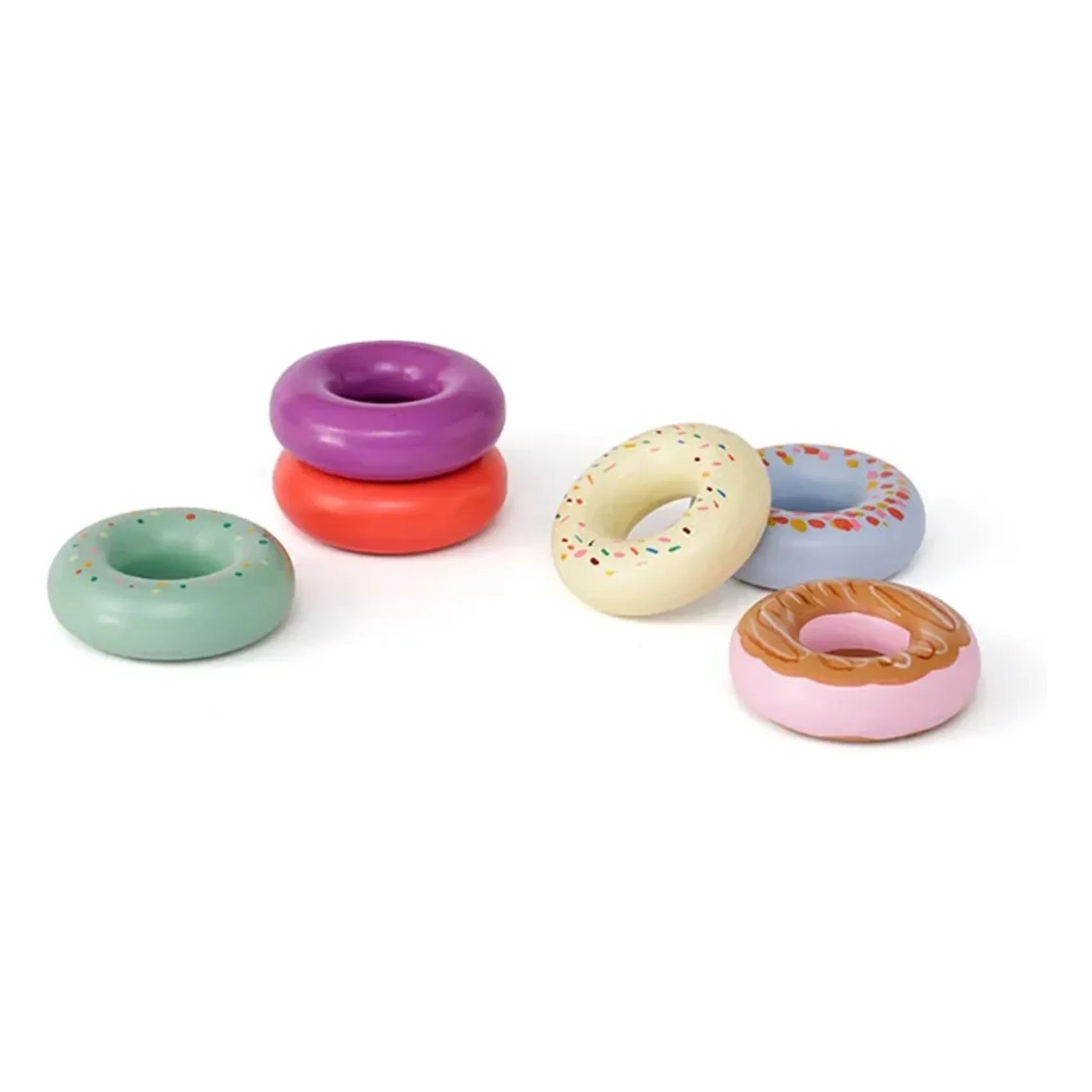 Kid's Concept - Donas de madera - Caja de 6 unidades