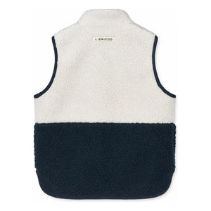 Liewood - Chaqueta sin mangas Sherpa Vada | Azul marino