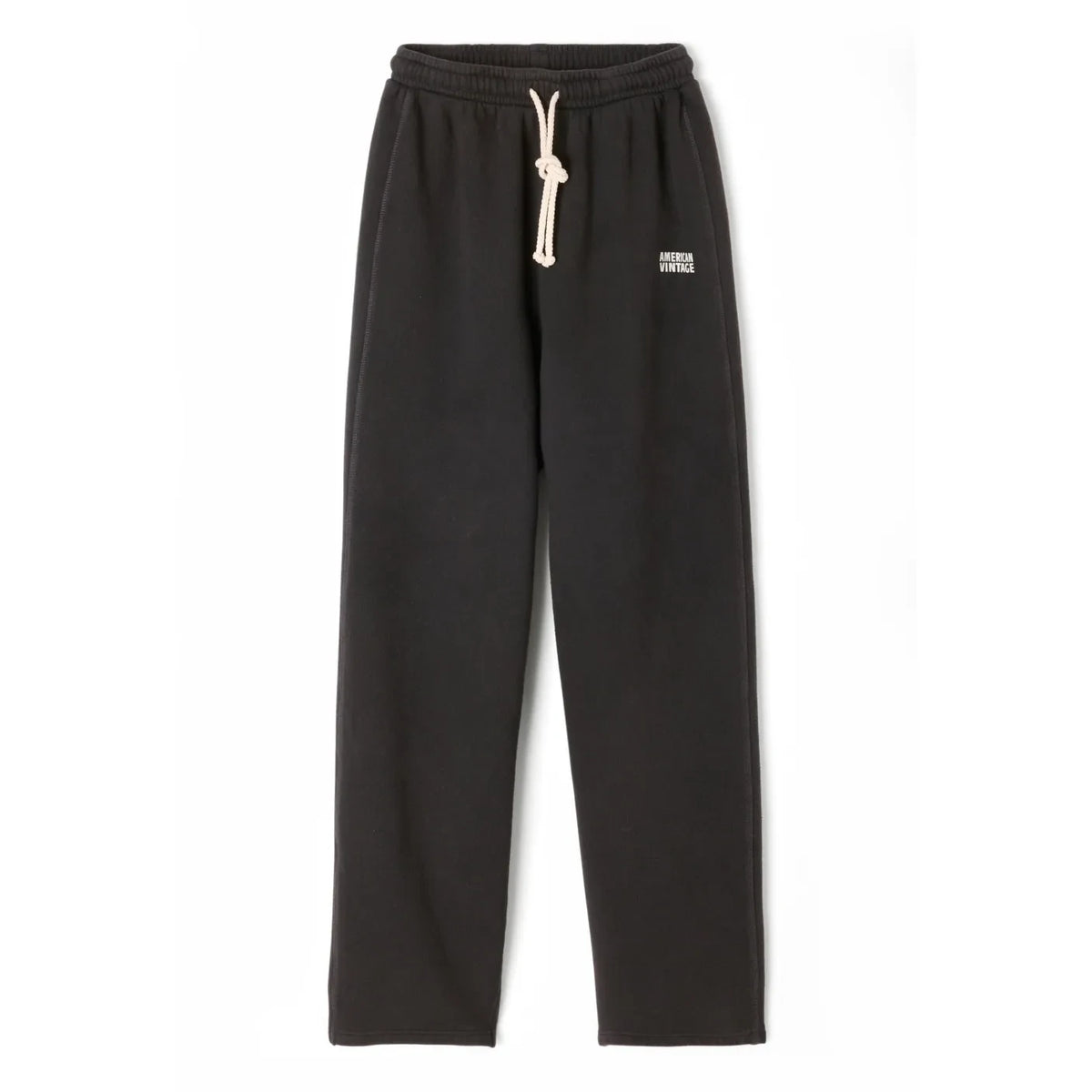 American Vintage - Jogger de algodón Izubird | Gris carbón
