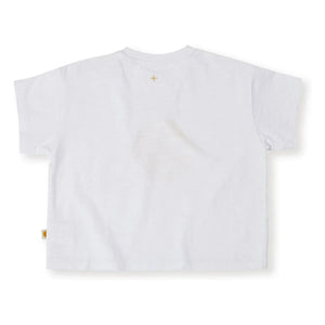 Goldie + Ace - Exclusive Goldie+Ace x Smallable - Camiseta Oversize Soleil | Blanco