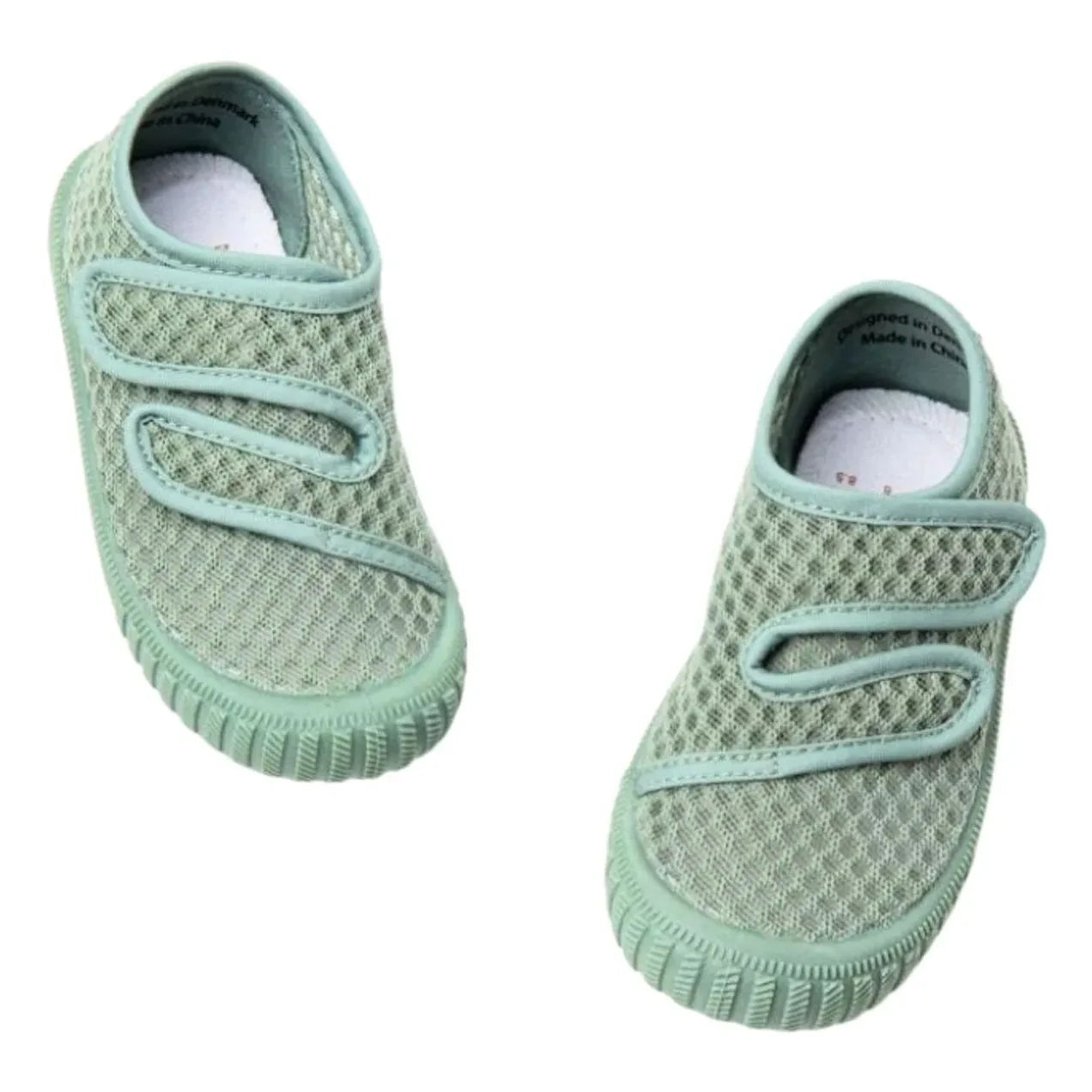 Grech & Co - Zapatillas de Fibra Reciclada Scratch Play | Verde pálido