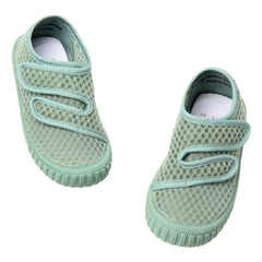 Grech & Co - Zapatillas de Fibra Reciclada Scratch Play | Verde pálido