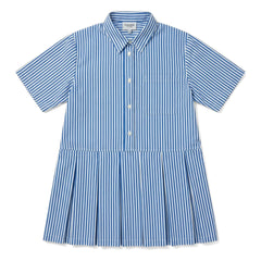 Finger in the nose - Vestido a rayas Dakota | Azul