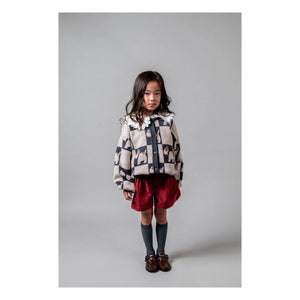 birinit - Les Petits Jackies Merinos Yünlü Hırka | Ekru