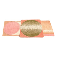 Mapoésie - Alfombra de lana Atlas | Rosa