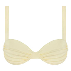 Belamer - Parte de arriba de bikini Aless Mayo | Amarillo pálido