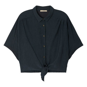 Sessùn - Blusa Alfassa | Gris oscuro