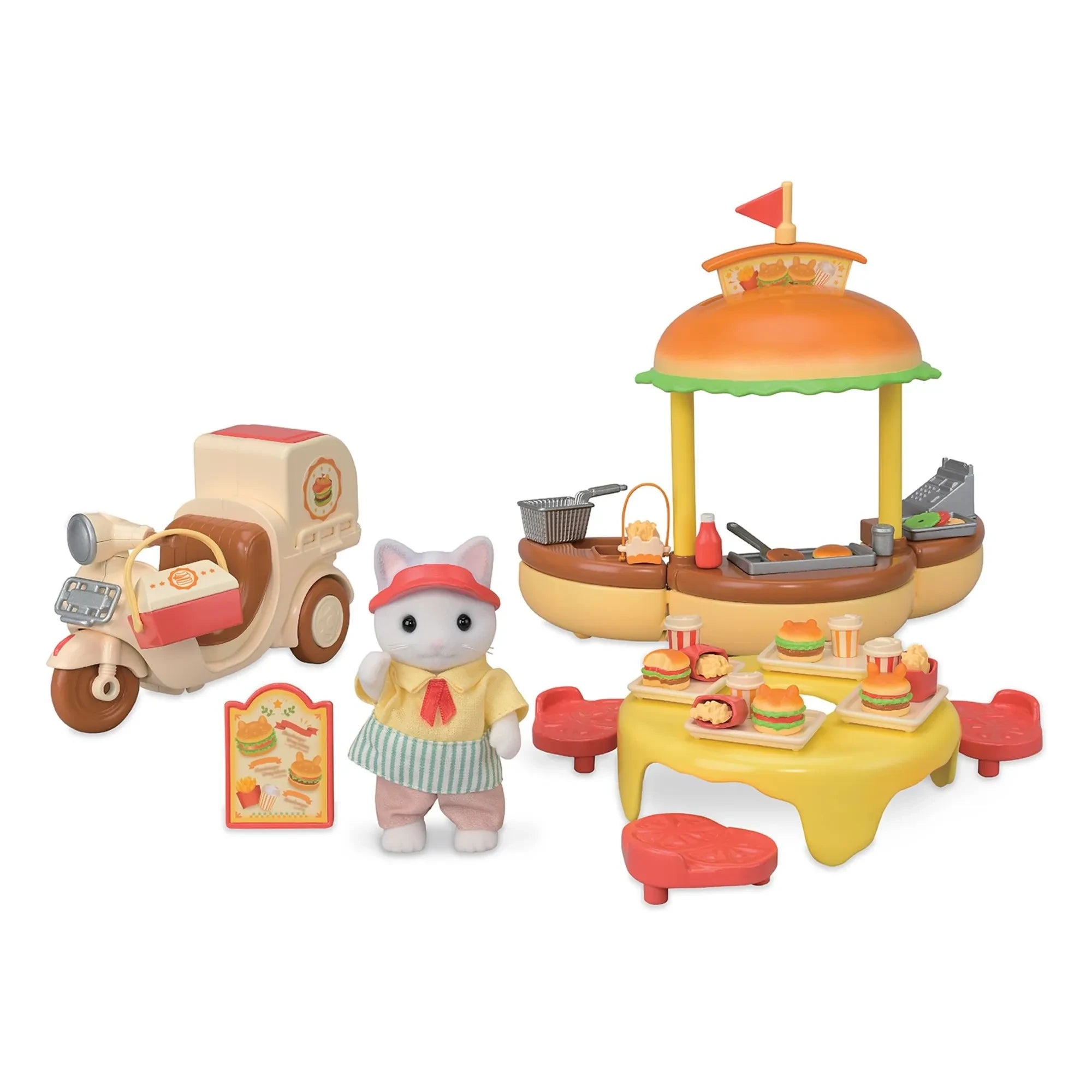 Sylvanian Families - Puesto de Hamburguesas